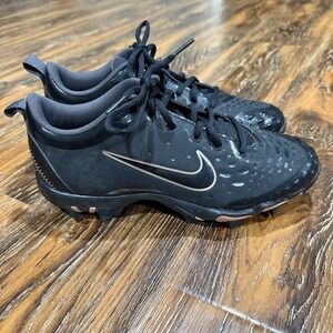 Nike HyperDiamond Keystone FastFlex Cleats Men's Shoes Size 8 Baseball Black